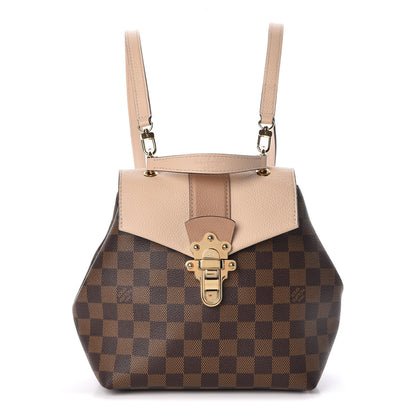 Louis Vuitton Damier Ebene Clapton Backpack Creme 1 of 9