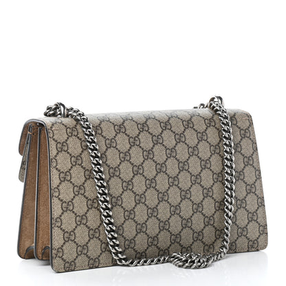 Gucci GG Supreme Monogram Small Dionysus Shoulder Bag Taupe 3 of 9