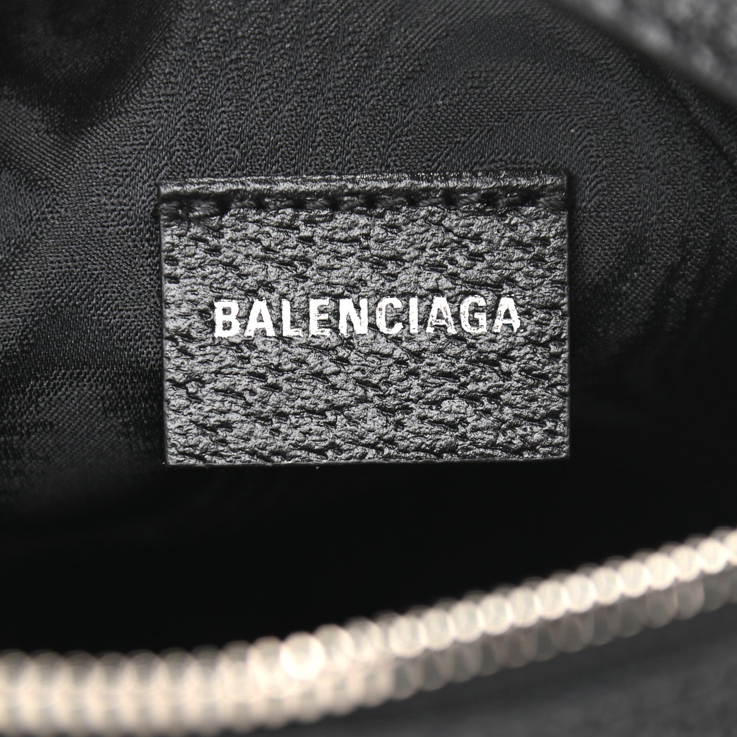 Gucci X BALENCIAGA BB Monogram Web Mini Ophidia Messenger Black 6 of 9