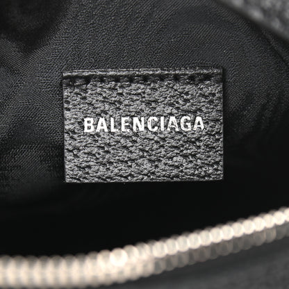 Gucci X BALENCIAGA BB Monogram Web Mini Ophidia Messenger Black 6 of 9