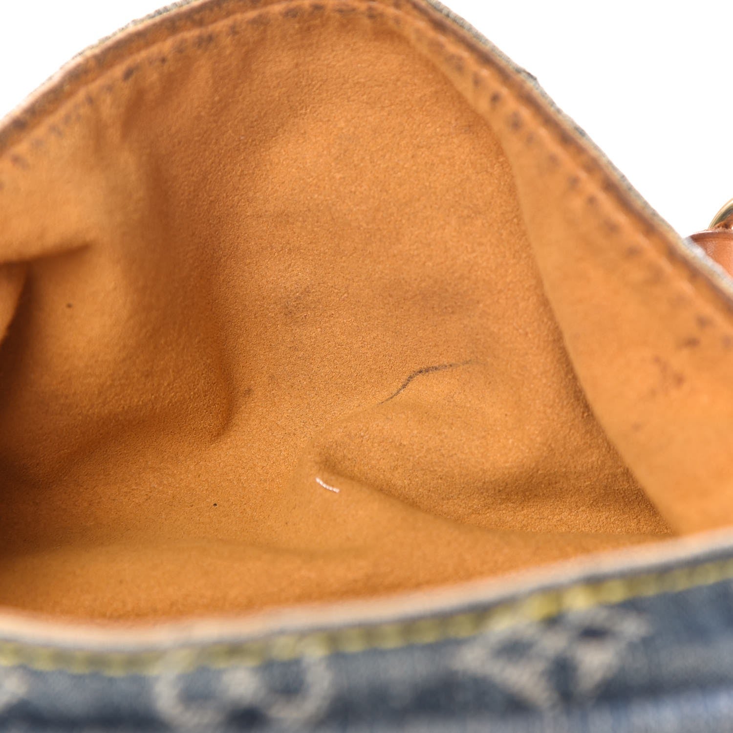 Louis Vuitton Monogram Denim Mini Pleaty Blue 7 of 10