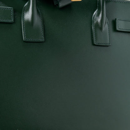 Saint Laurent Calfskin Baby Sac De Jour Dark Vert 18 of 19
