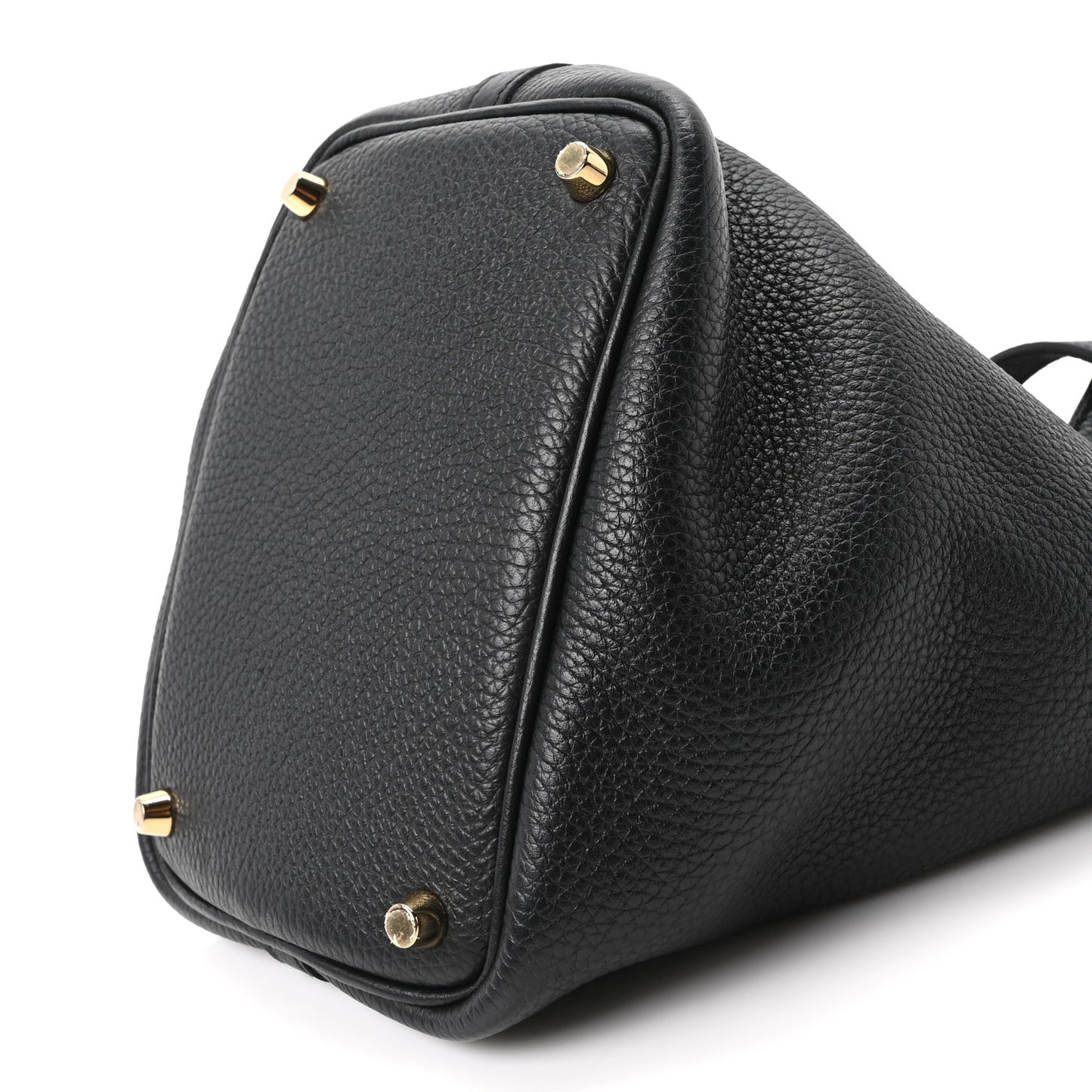 Taurillon Clemence Picotin Lock 18 PM Black Black