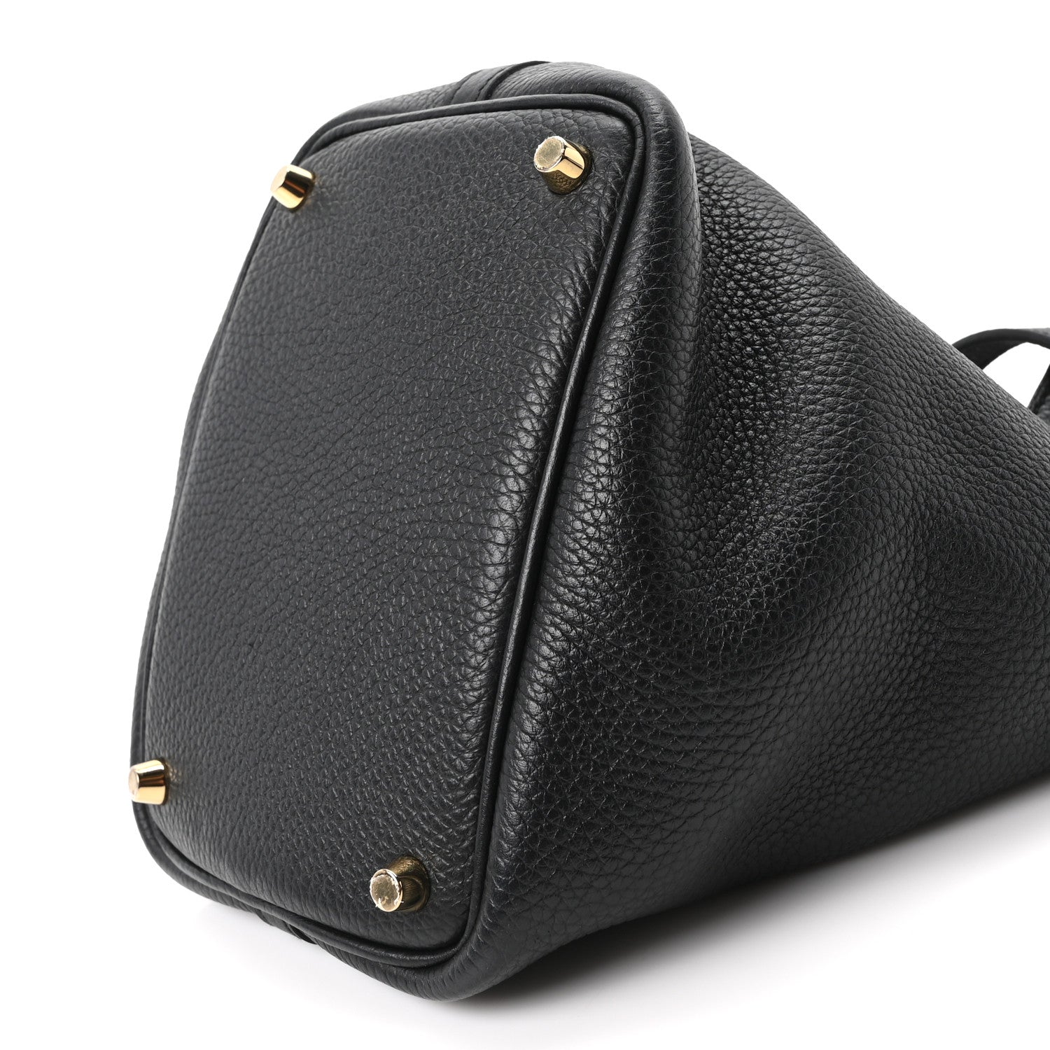 Hermes Taurillon Clemence Picotin Lock 18 PM Black Black 18 of 21