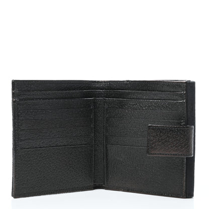 Gucci Monogram Eclipse Compact Wallet Black 5 of 5