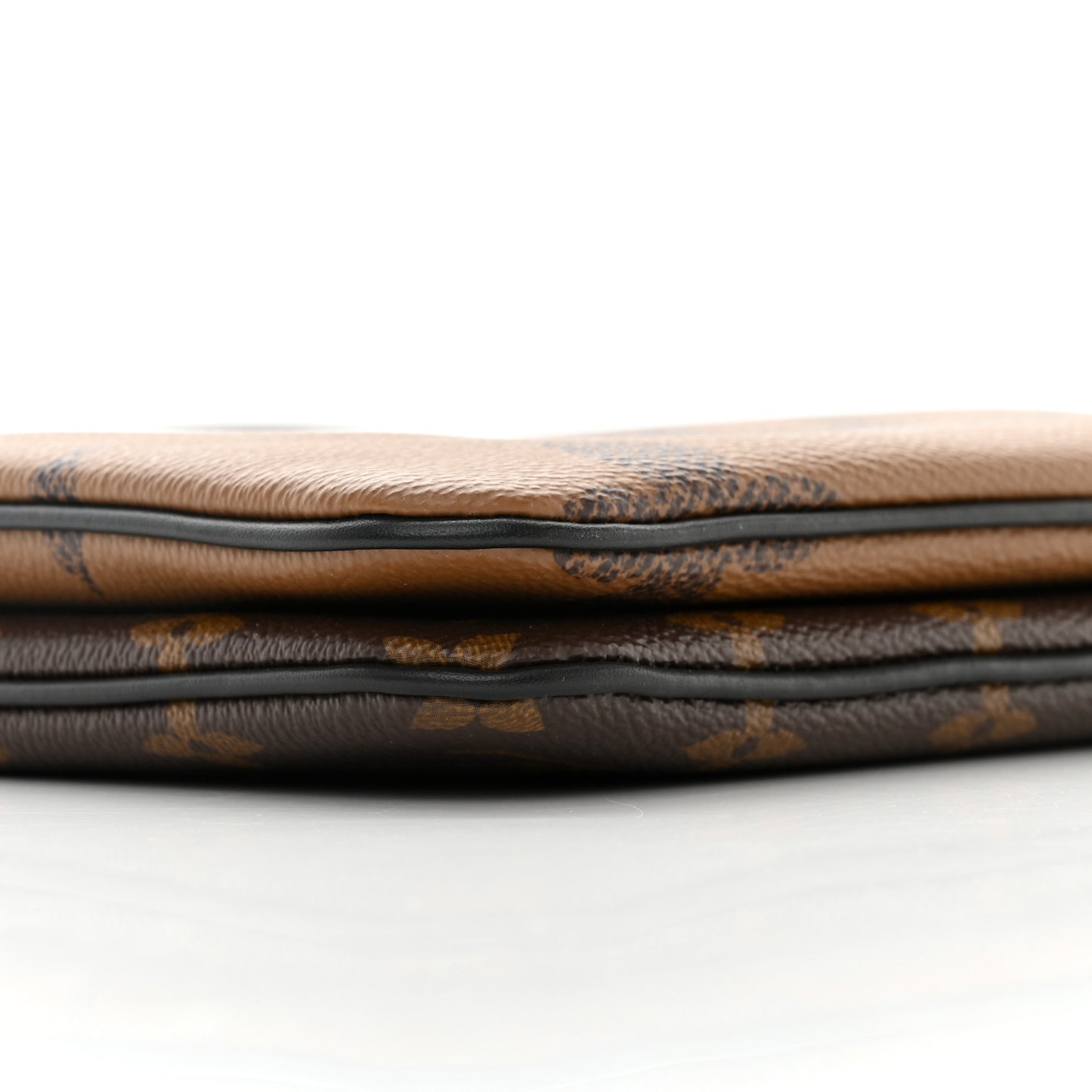 Reverse Monogram Giant Double Zip Pochette