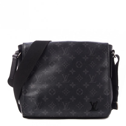 Louis Vuitton Monogram Eclipse District PM Black 1 of 8