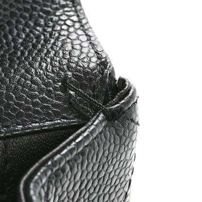 Chanel Caviar Quilted Jumbo Double Flap Black 11 of 15