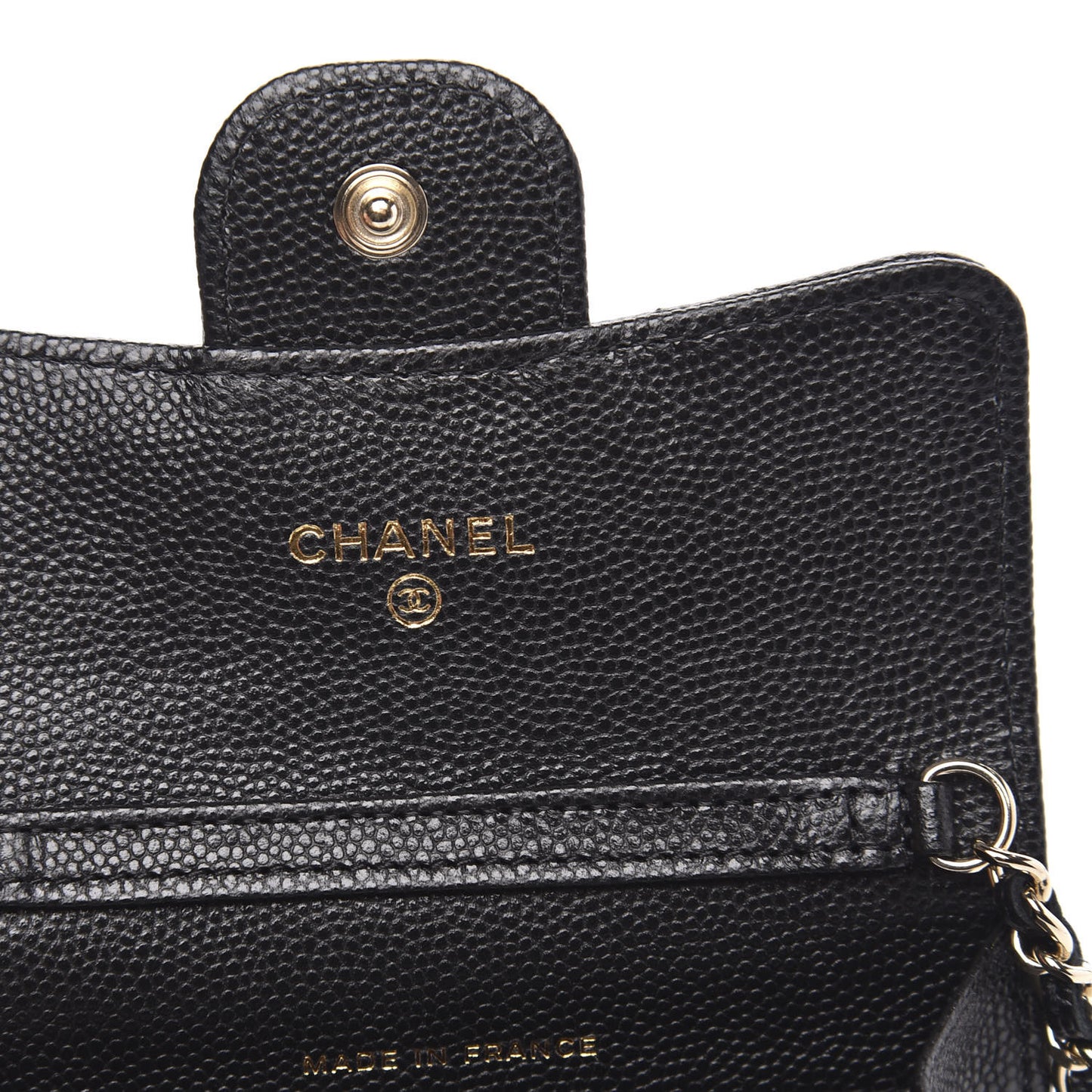 Caviar Quilted Belt Bag Black