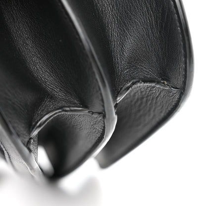 Saint Laurent Suede Smooth Calfskin Monogram Medium Solferino Soft Satchel Black 16 of 16