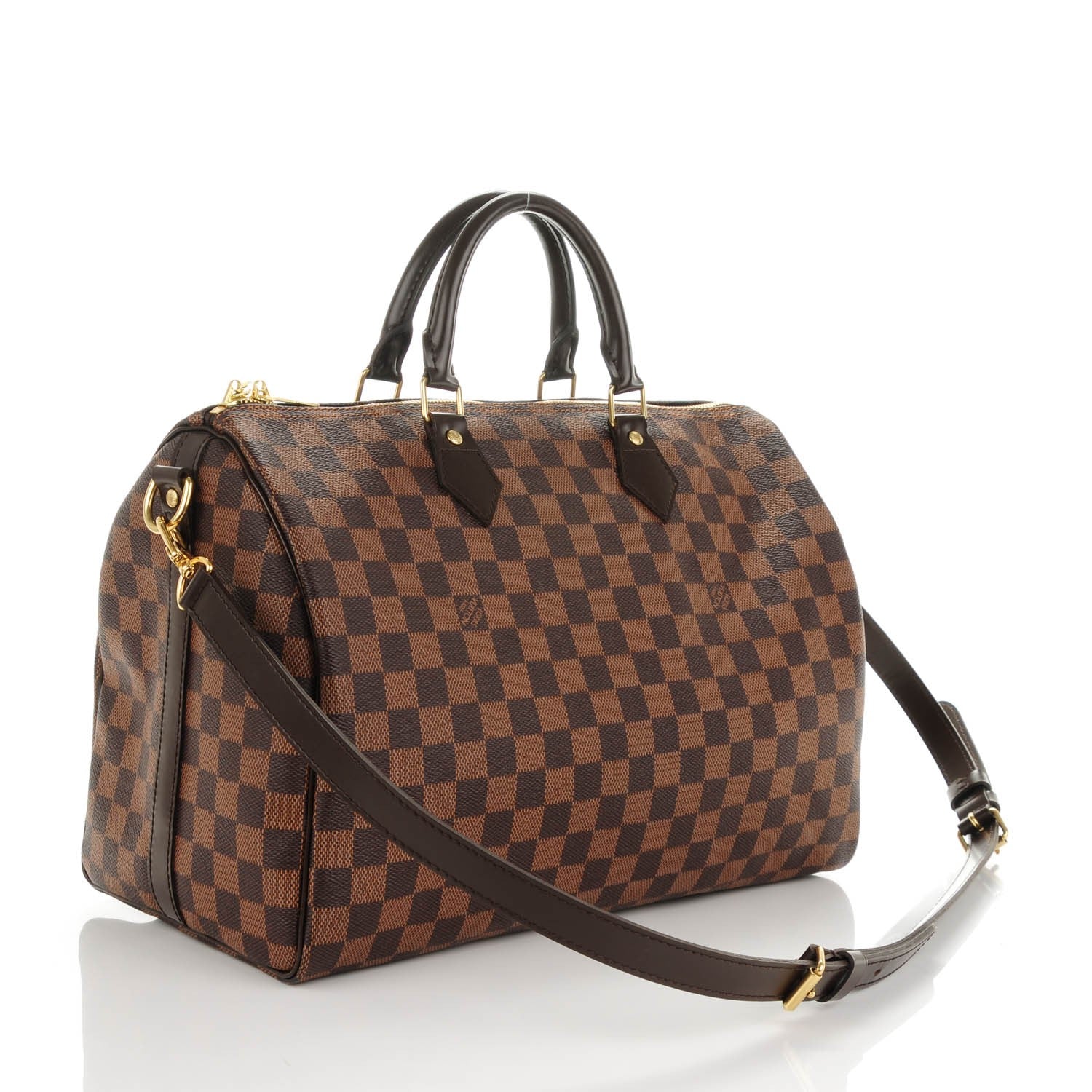 Louis Vuitton Damier Ebene Speedy Bandouliere 35 3 of 6
