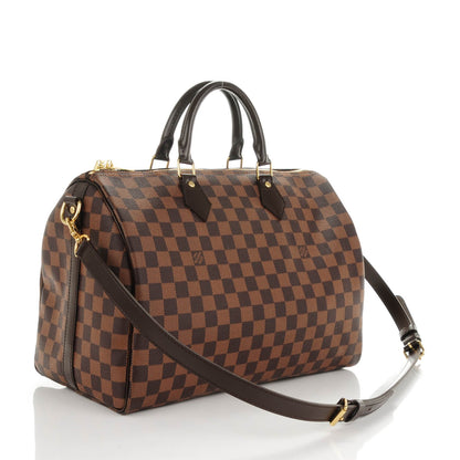 Louis Vuitton Damier Ebene Speedy Bandouliere 35 3 of 6