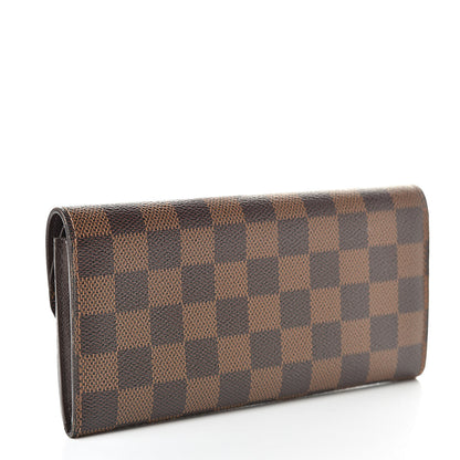 Louis Vuitton Damier Ebene Emilie Wallet 3 of 11