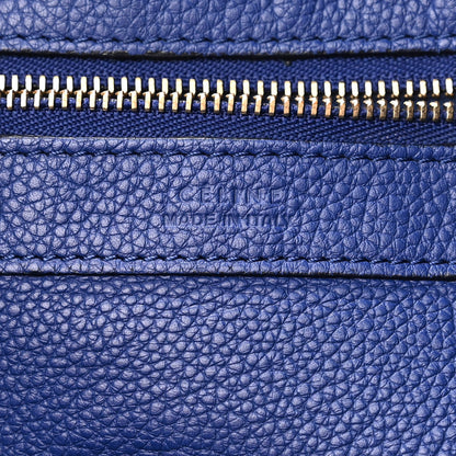 Celine Soft Grained Calfskin Medium Belt Cabas Phantom Indigo 6 of 10