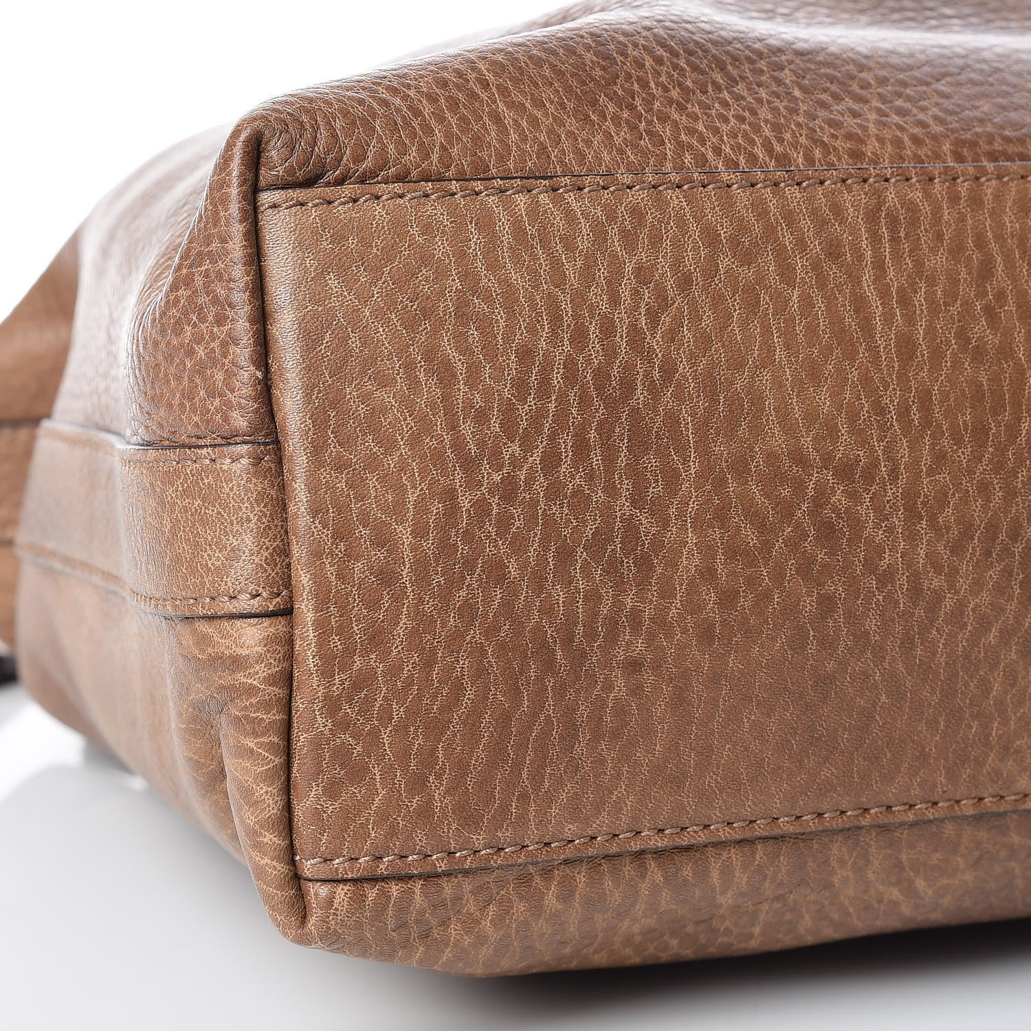 Gucci Pebbled Calfskin Small Miss GG Hobo Old Naturale 8 of 9
