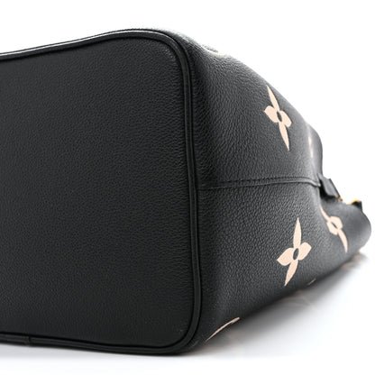 Louis Vuitton Empreinte Monogram Giant Neonoe MM  Black Beige 10 of 14