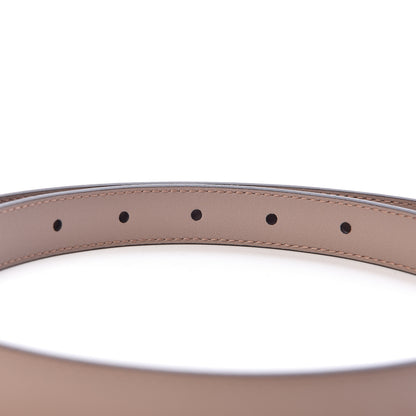 Gucci Calfskin Double G 20mm Belt 80 32 Porcelain Rose 5 of 7