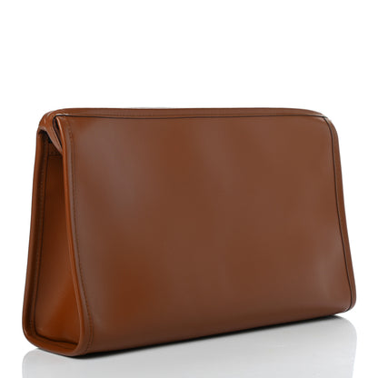 Gucci Plutone Calfskin Cosmetic Pouch Brown 3 of 7