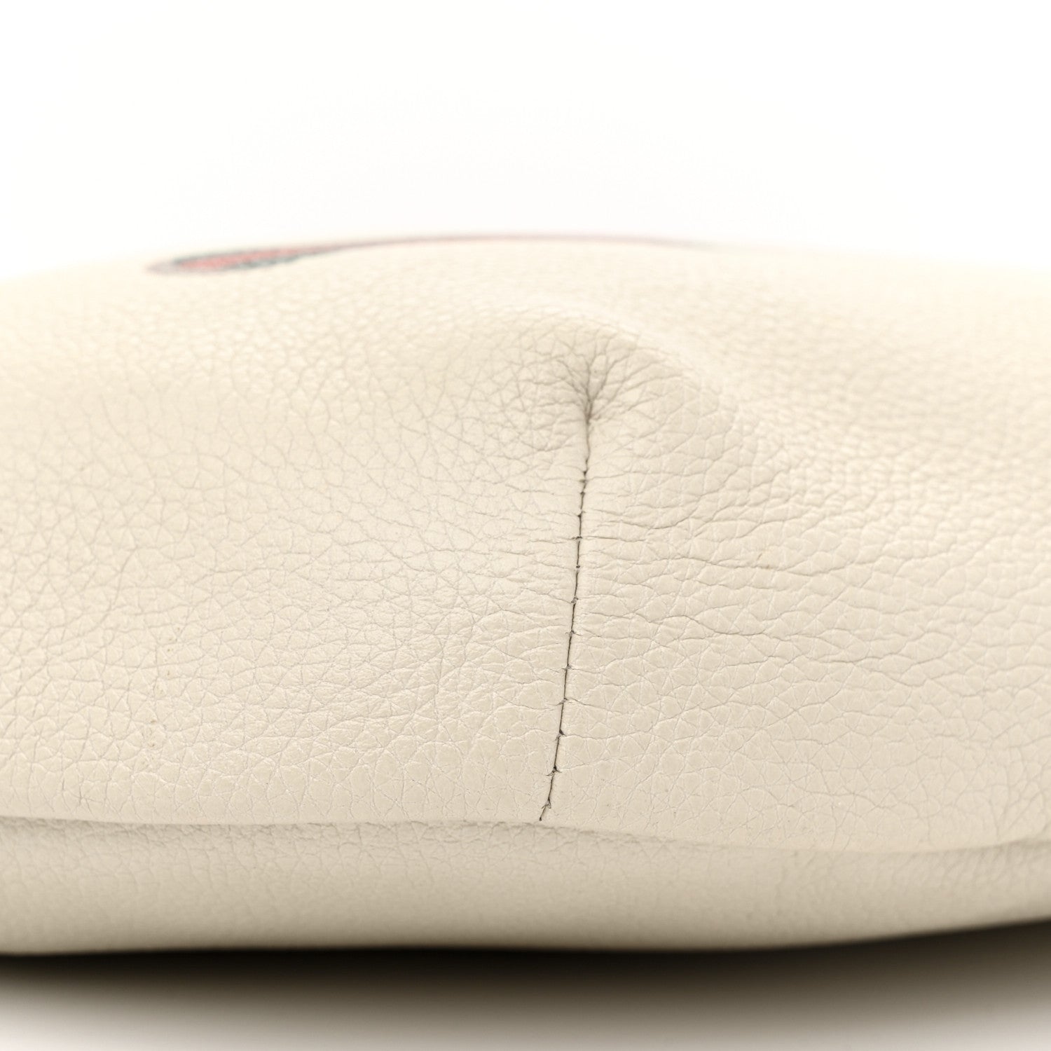Gucci Grained Calfskin Logo Belt Bag White 9 of 13