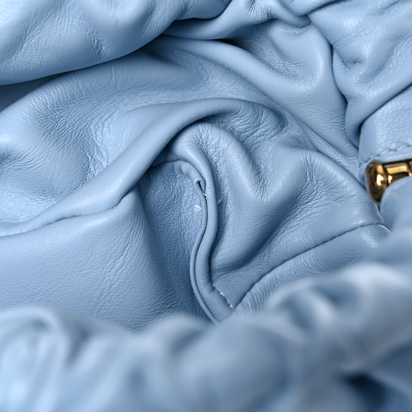 Lambskin Mini Cloud Clutch Terme