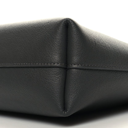 Saint Laurent Calfskin Toy Shopping Tote Storm 10 of 10