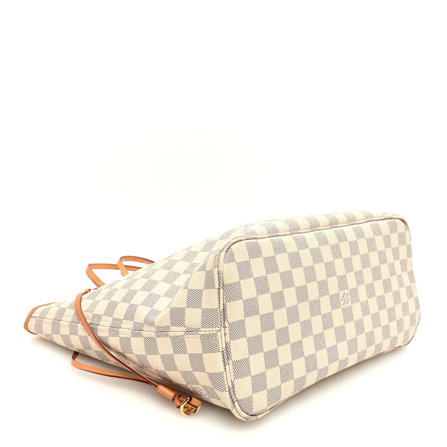 Damier Azur Neo Neverfull MM Rose Ballerine