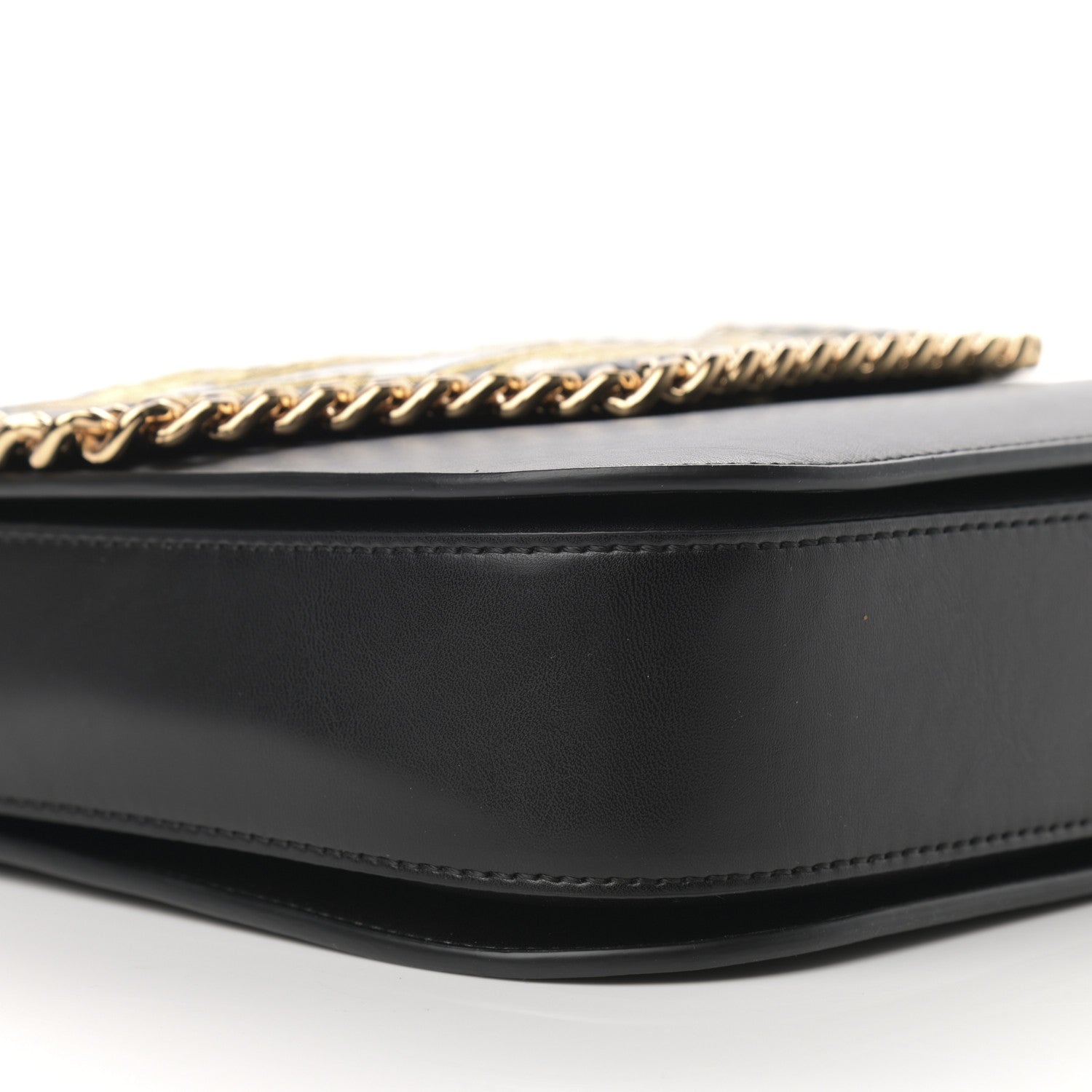 Stella McCartney Eco Alter Nappa Medium Falabella Box Hawaiian Embellished Shoulder Bag Black 9 of 10