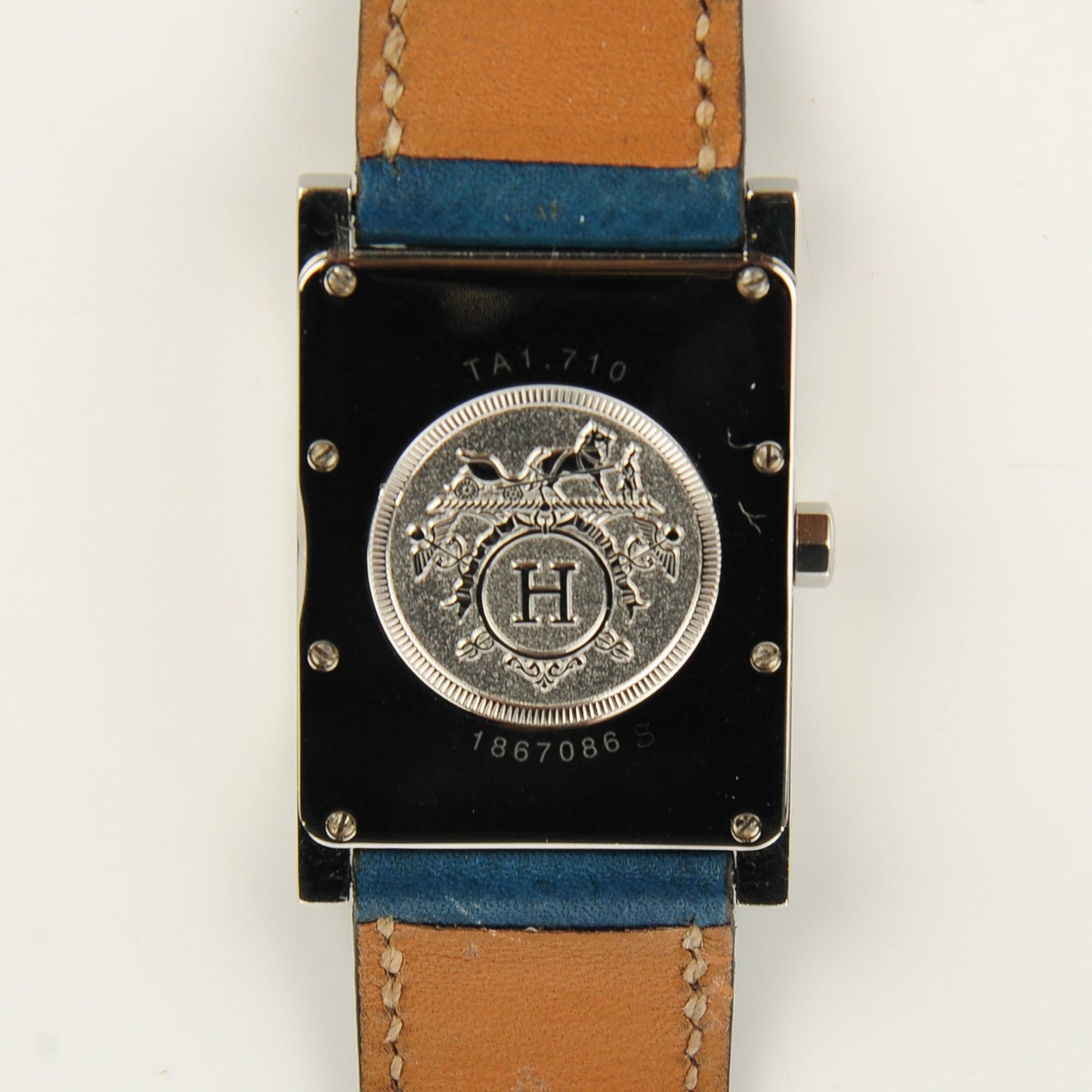 Stainless Steel Epsom 25mm Tandem Quartz Watch Blue Jean