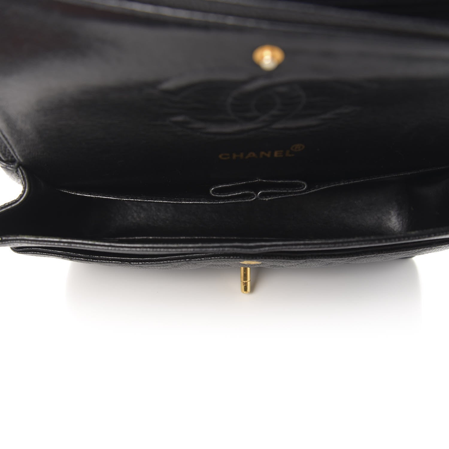 Chanel Caviar Quilted Medium Double Flap Black 5 of 11