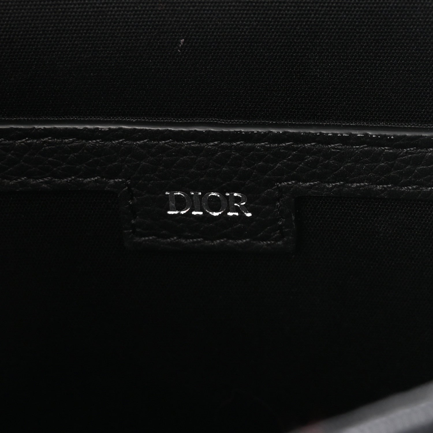 Christian Dior Oblique Saddle Messenger Pouch Blue Black 6 of 10