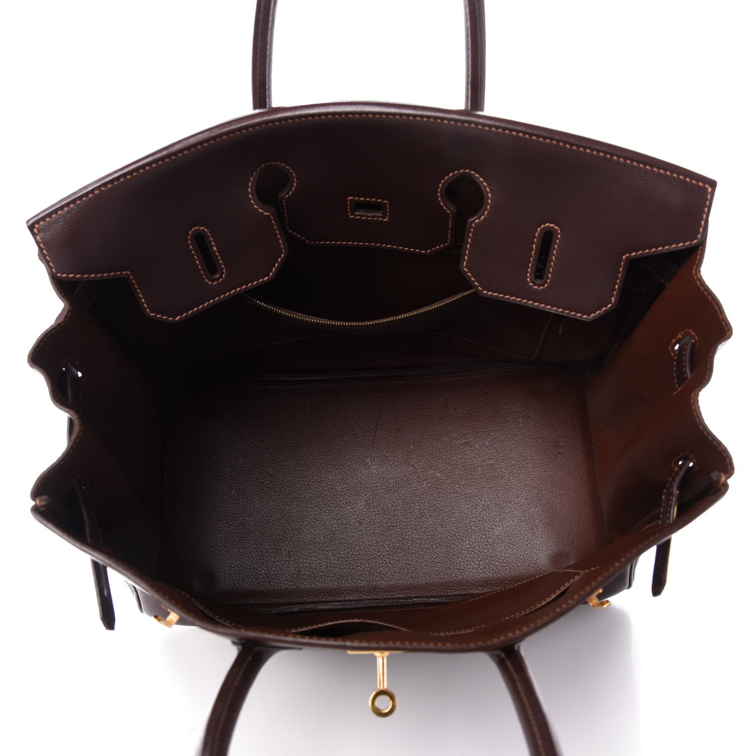 Hermes Gulliver Birkin 35 Havane 5 of 13