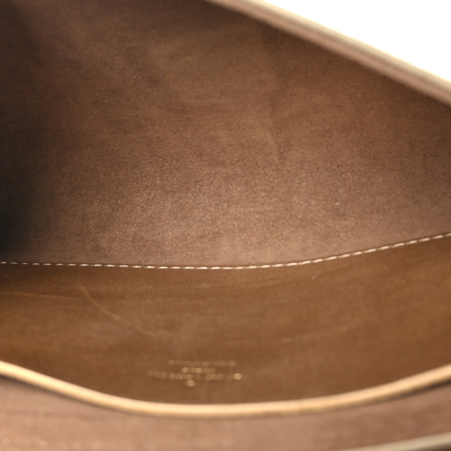 Metallic Calfskin Love Note Gold Silver