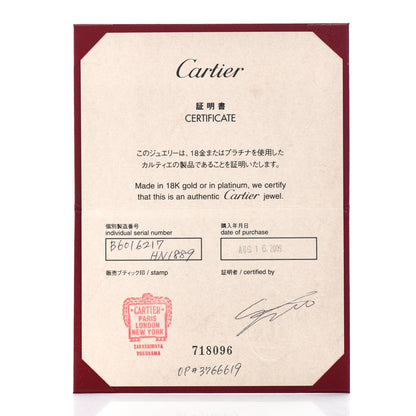 Cartier 18K Pink Gold LOVE Bracelet 17 5 of 6