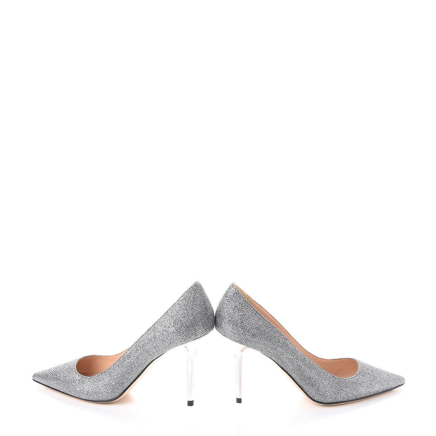 Glitter Lame Abel Pumps 39 Anthracite