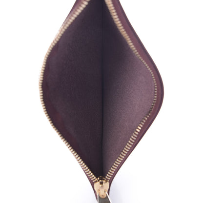 Mulberry Nappa Small Blossom Pouch Oxblood 5 of 6