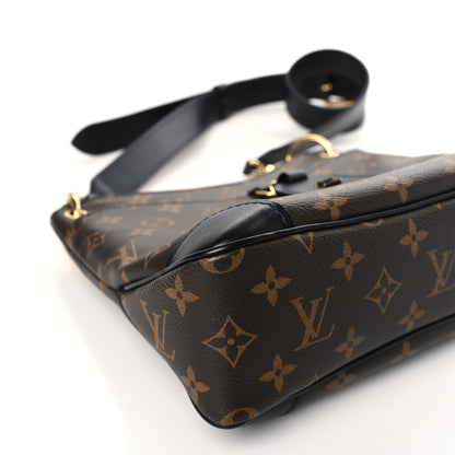 Louis Vuitton Monogram Odeon PM Black 7 of 8