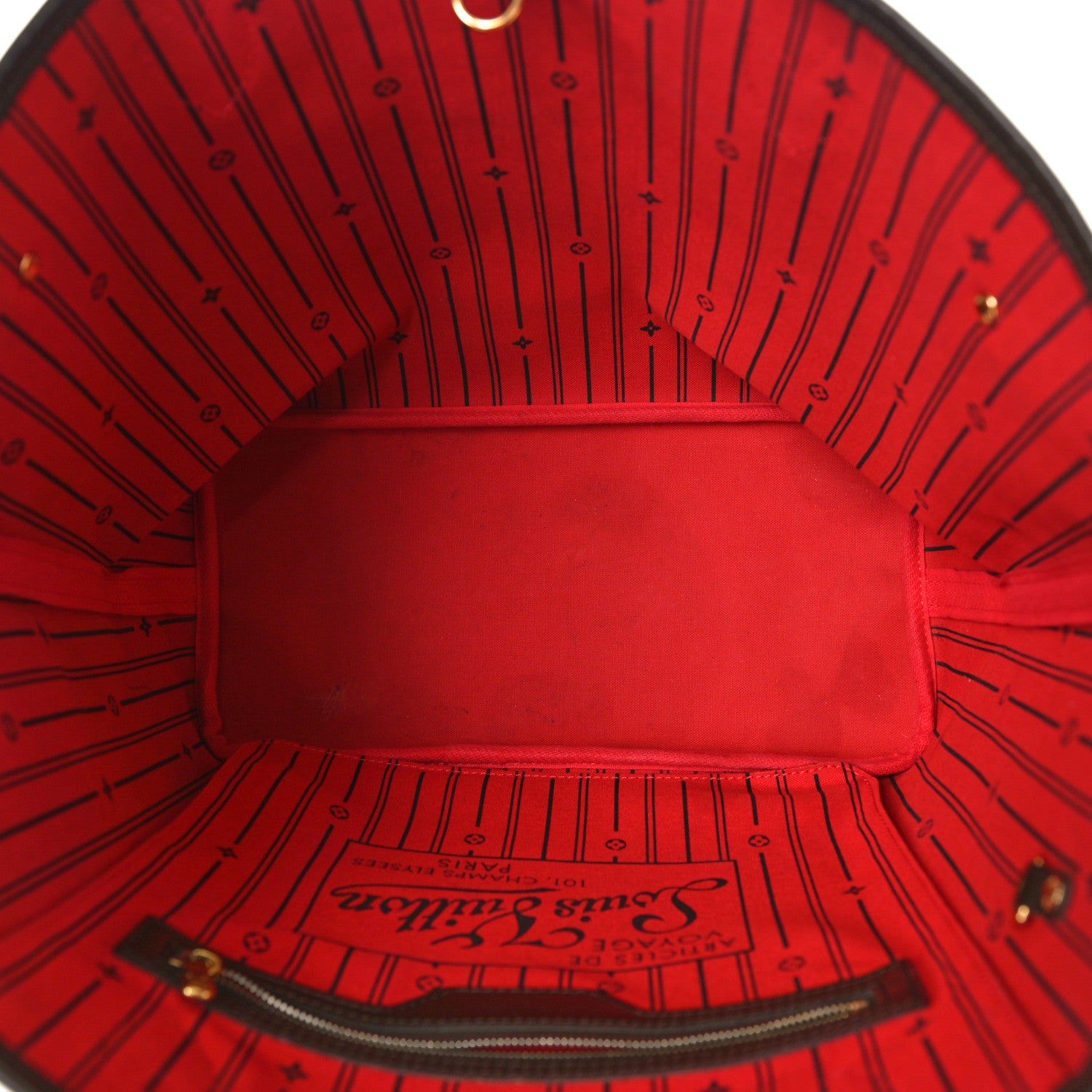Louis Vuitton Damier Ebene Neverfull MM 5 of 12