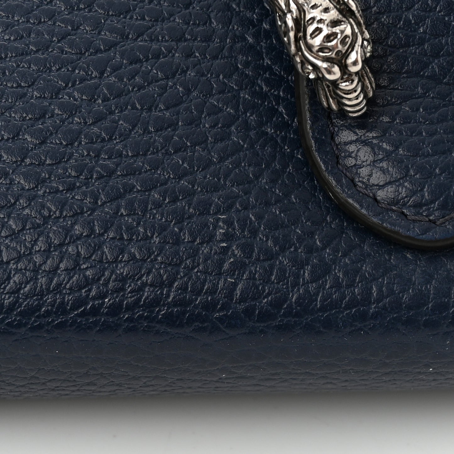 Calfskin Mini Dionysus Chain Wallet Blue Agata Black Diamond