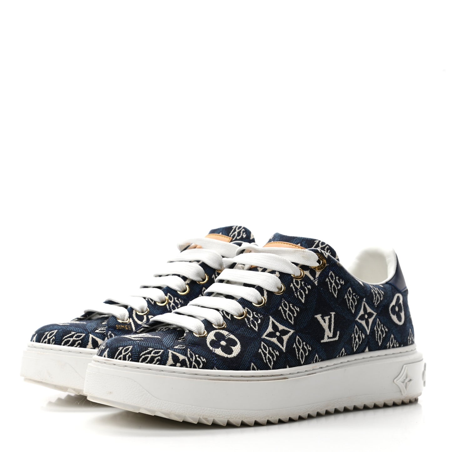 Jacquard Since 1854 Time Out Sneakers 38 Blue