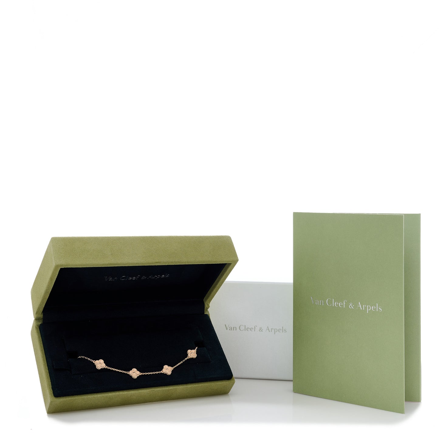 18K Rose Gold 6 Motifs Sweet Alhambra Bracelet