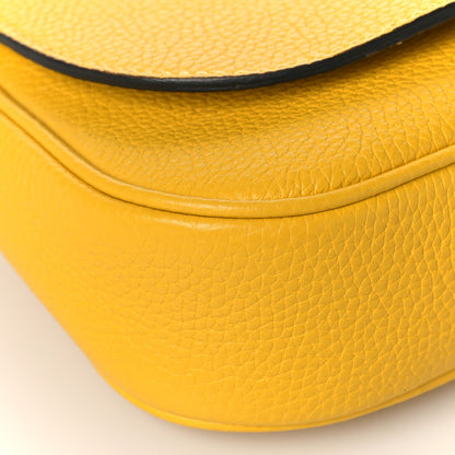 Gucci Cellarius Calfskin Medium Soho Flap Crossbody New Buttercup 8 of 9