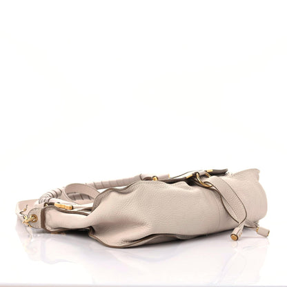 Chloe Calfskin Medium Marcie Satchel Abstract White 3 of 10