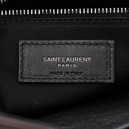 Saint Laurent Crinkled Calfskin Matelasse Monogram Medium Niki Chain Satchel Tulip 6 of 11