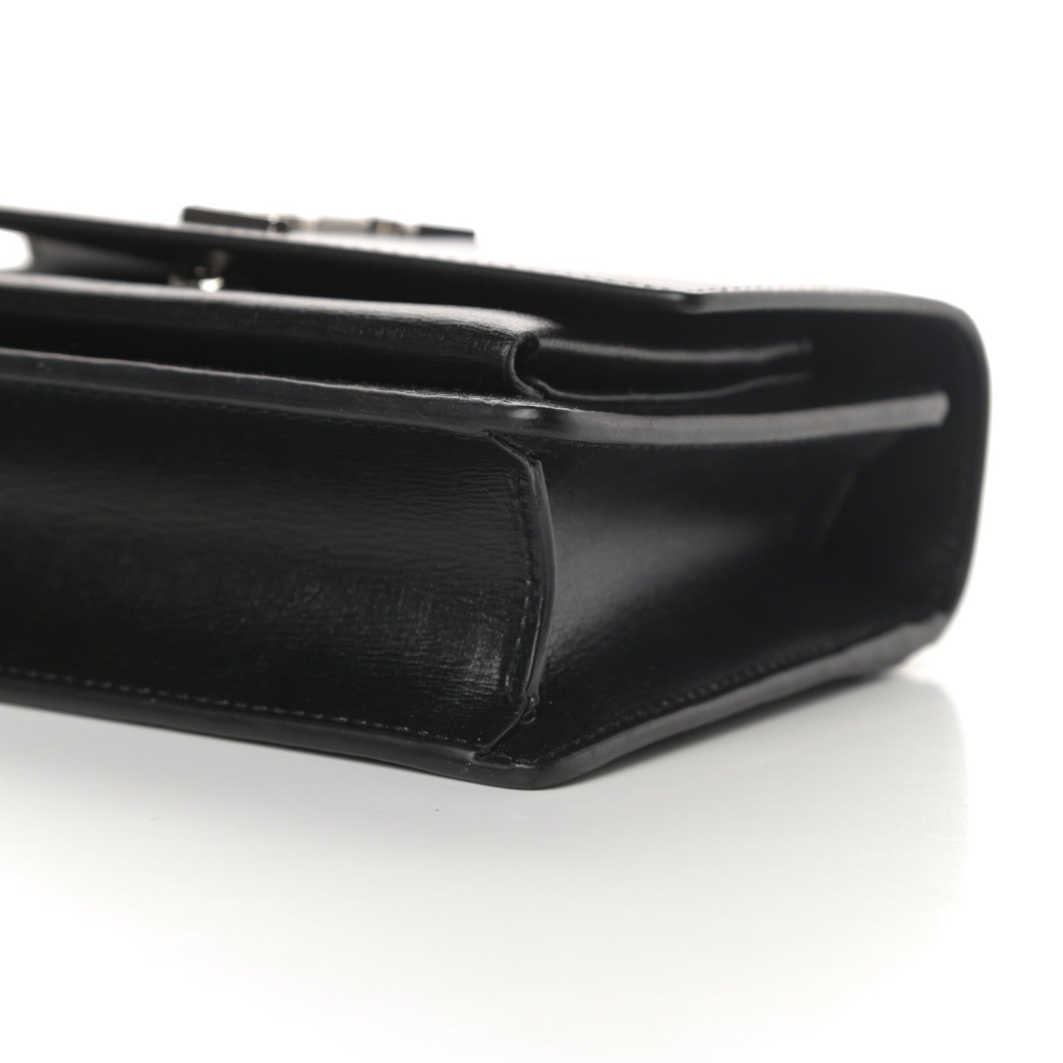 Saint Laurent Calfskin Monogram Sunset Chain Wallet Black 10 of 11
