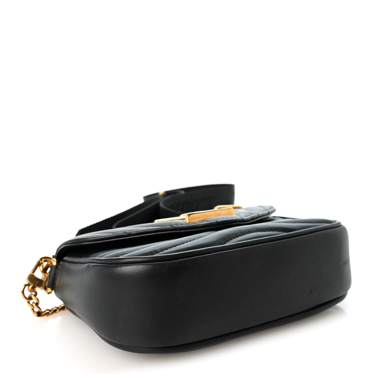 Louis Vuitton Calfskin New Wave Multi Pochette Black 4 of 10