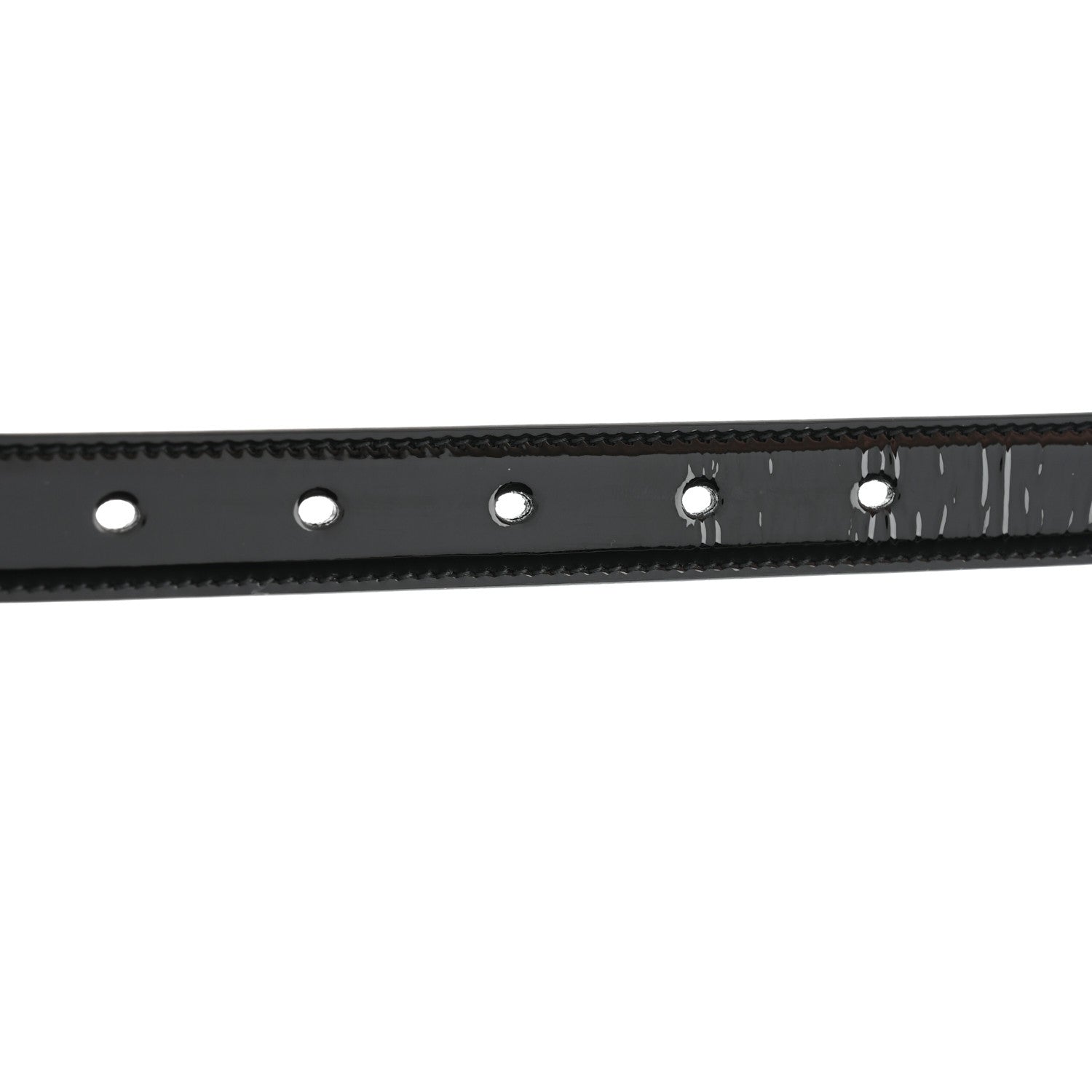 Saint Laurent Patent Monogram Square Buckle Belt 85 34 Black 6 of 6