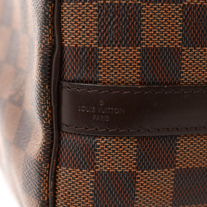 Louis Vuitton Damier Ebene Speedy Bandouliere 25 6 of 13