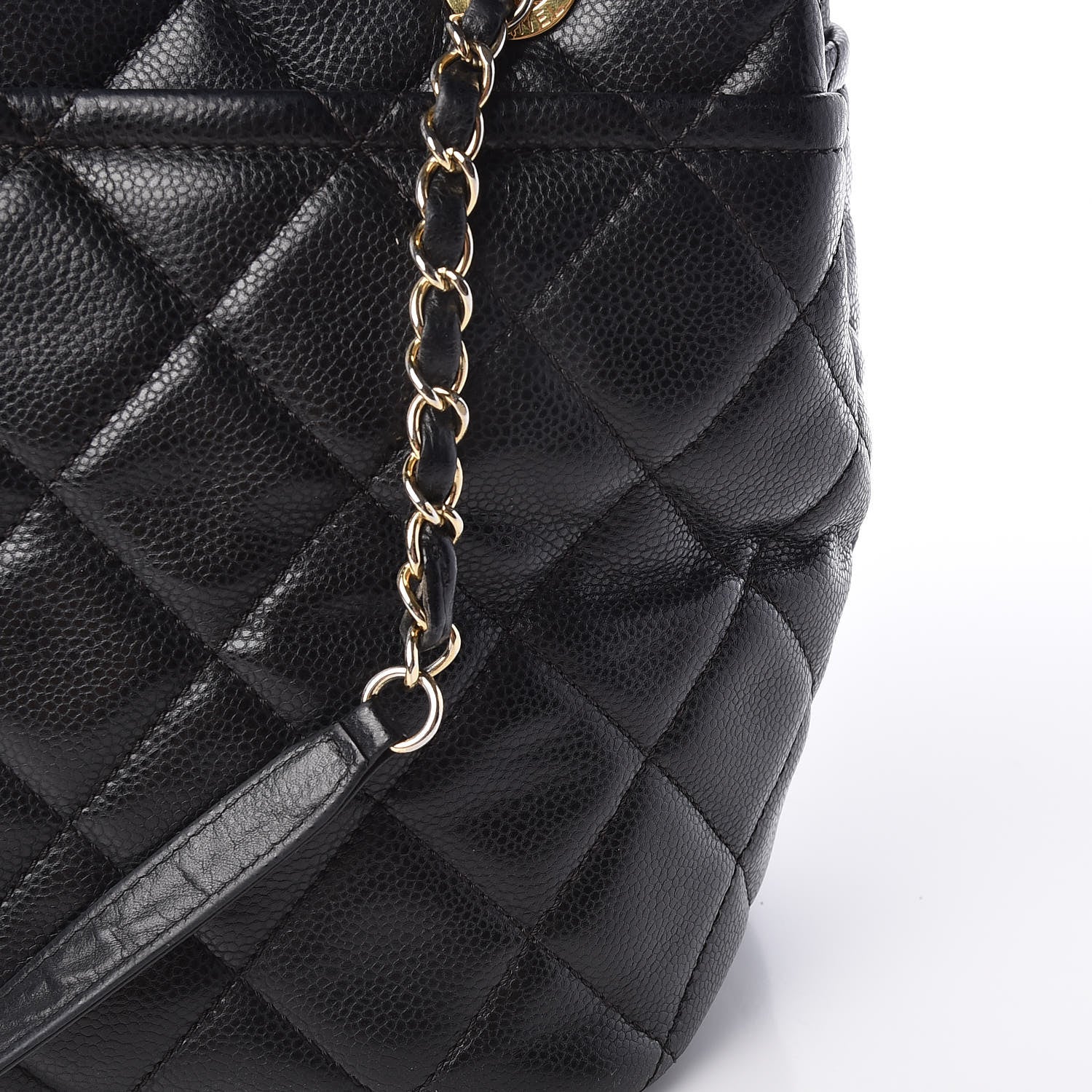 Chanel Caviar Quilted Shopping Tote Black 14 of 14