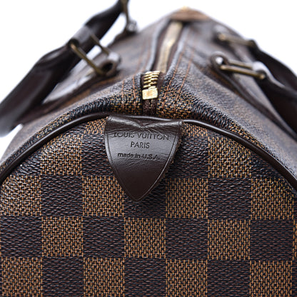 Louis Vuitton Damier Ebene Speedy 30 6 of 16
