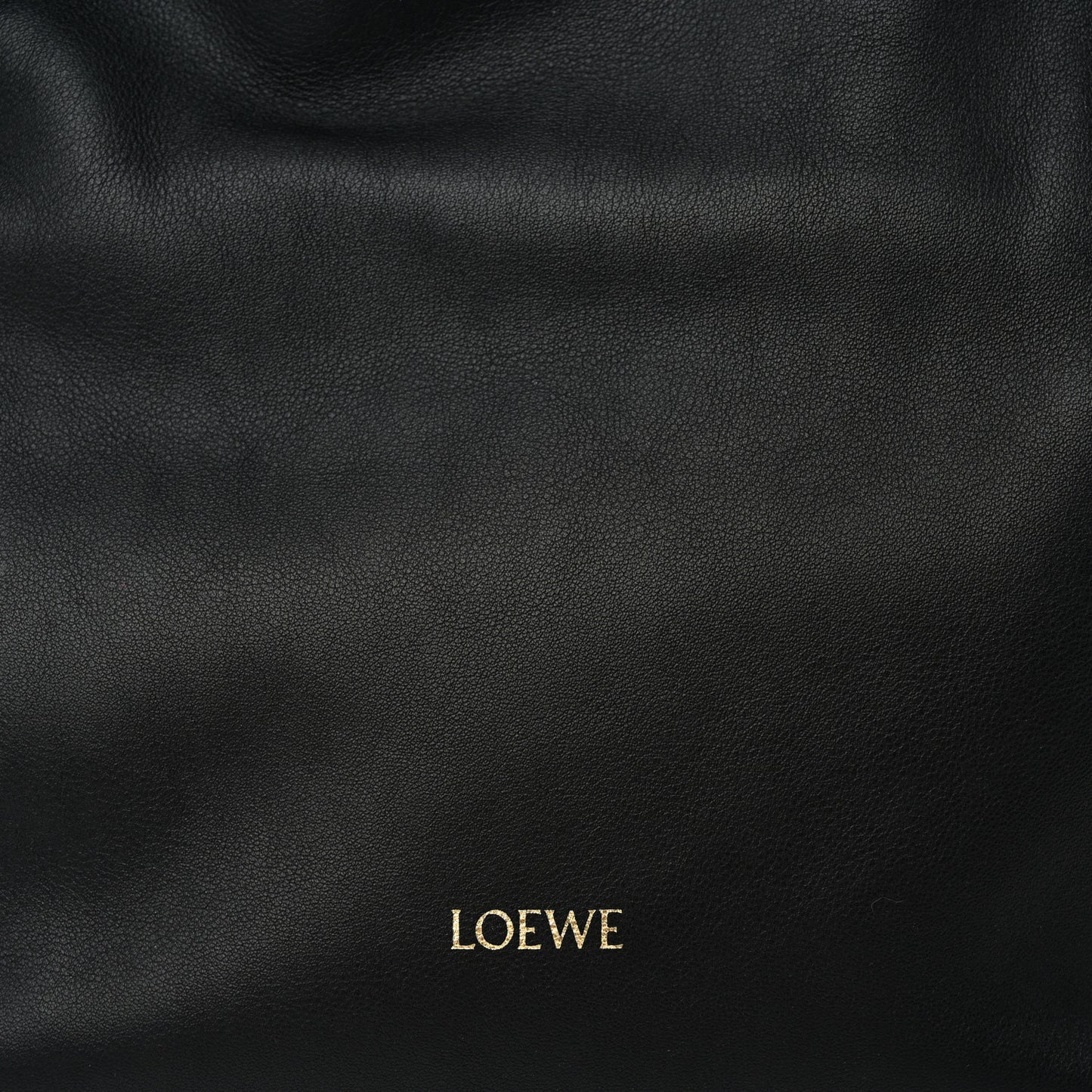 Calfskin Mini Flamenco Knot Clutch Black